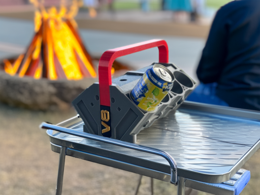 Nosidło V8 na napoje piwo dla szwagra prezent grill